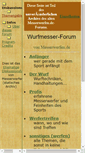 Mobile Screenshot of messerwerfen.voja.de